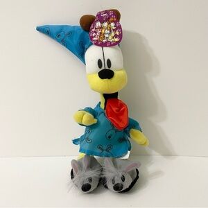 Vintage Odie With PJ with Bunny Slippers Plush Stuffed Animal Garfield